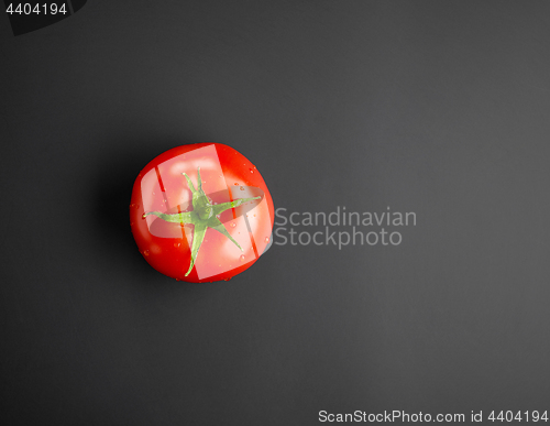 Image of fresh red wet tomato