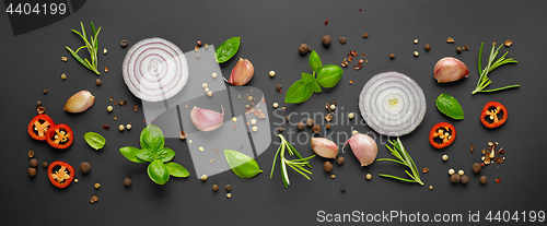 Image of various herbs and spices