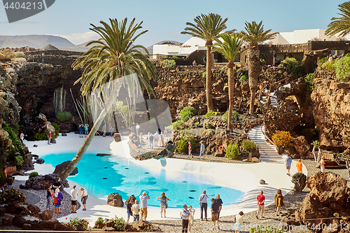 Image of Jameos del Agua pool in Lanzarote