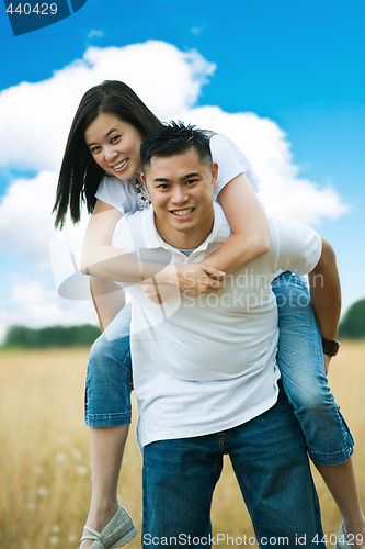 Image of Happy asian couple