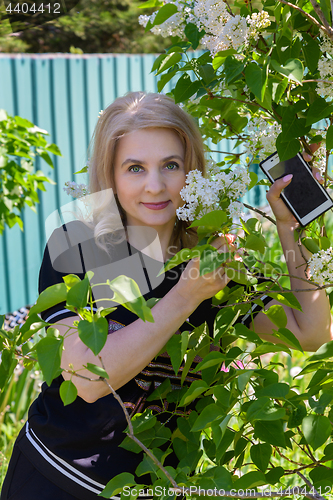 Image of Blonde and lilac