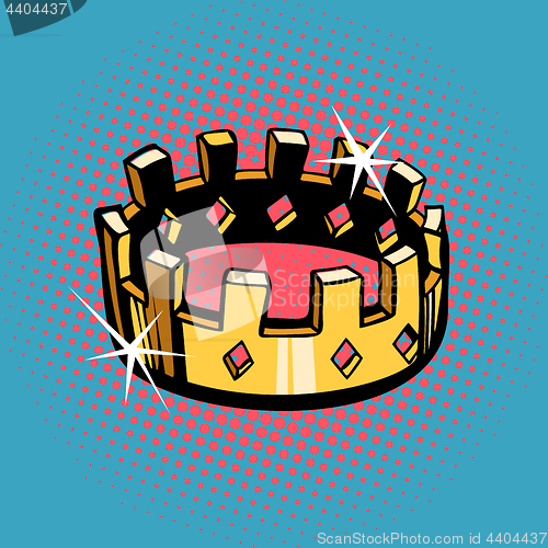 Image of Golden crown, state power