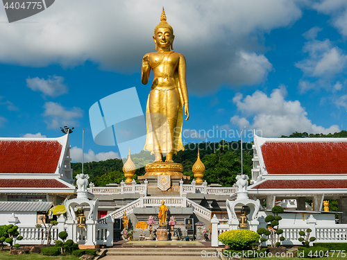 Image of Golden Buddha in Hat Yai, Thailand