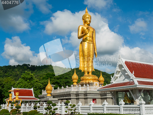 Image of Golden Buddha in Hat Yai, Thailand