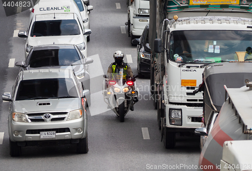 Image of Traffic jam in Bangkok, Thailand