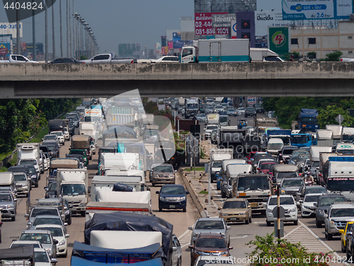 Image of Traffic jam in Bangkok, Thailand