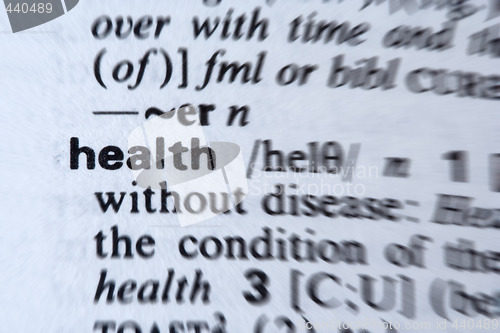 Image of Health Word