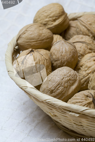 Image of Walnuts in a basket