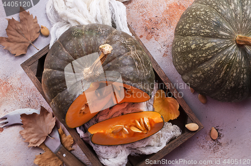Image of raw pumpkin