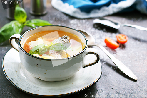 Image of fish soup