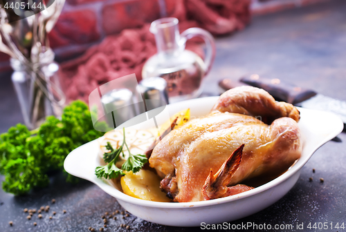 Image of baked chicken 