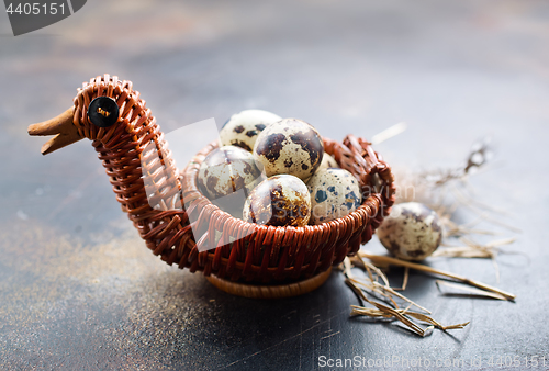 Image of quail eggs 