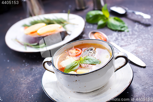 Image of fish soup