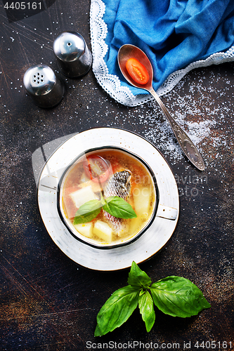 Image of fish soup