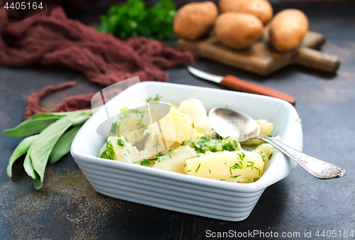 Image of boiled potato