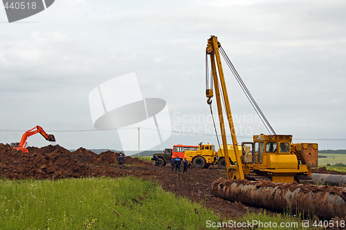 Image of Construction of the pipeline