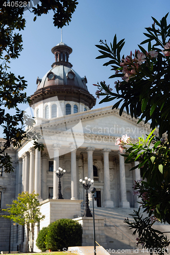 Image of Landscaping on Grounds of The Souch Carolina State House in Colu