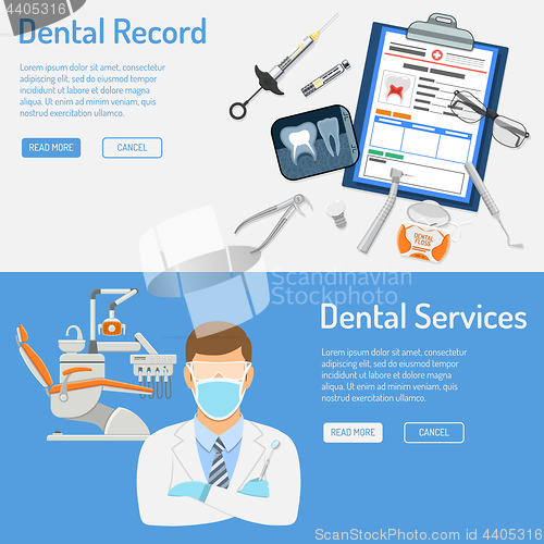 Image of Dental Services Horizontal Banners