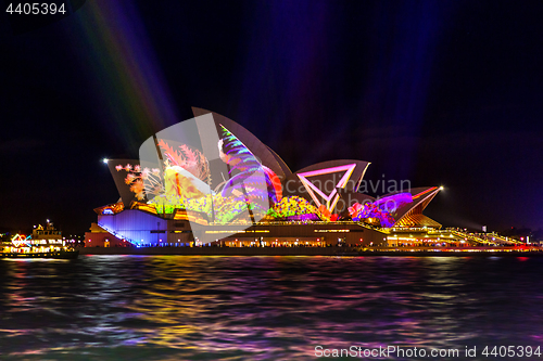 Image of Sydney Opera House Vivid Sydney celebrations