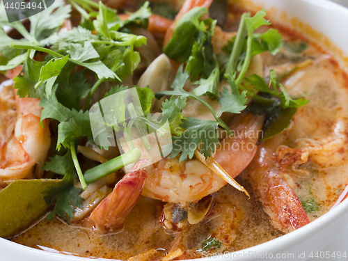 Image of Thai food, tom yam gung