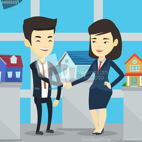 Image of Agreement between real estate agent and buyer.