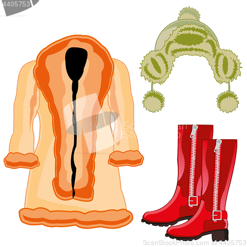 Image of Feminine winter cloth