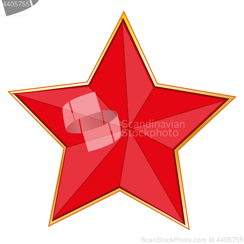 Image of Sign red star