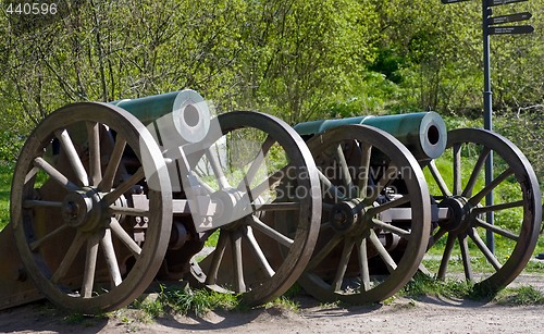 Image of Old Russian guns