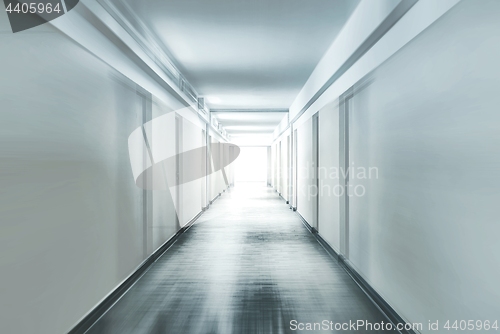 Image of Corridor with motion blur