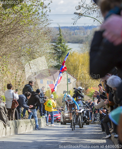 Image of The Cyclist Romain Bardet - Paris-Nice 2016