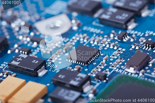 Image of Circuit board closeup