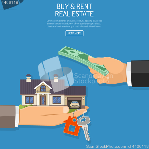 Image of Buy or Rent Real Estate