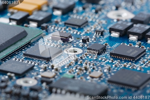 Image of Circuit board closeup