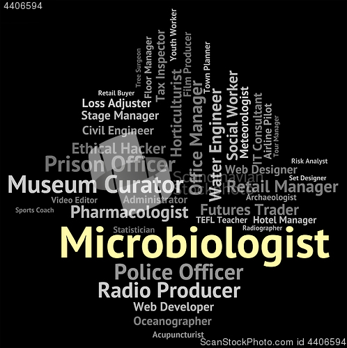 Image of Microbiologist Job Means Cell Physiology And Biology