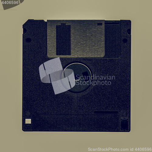 Image of Vintage looking Floppy Disk