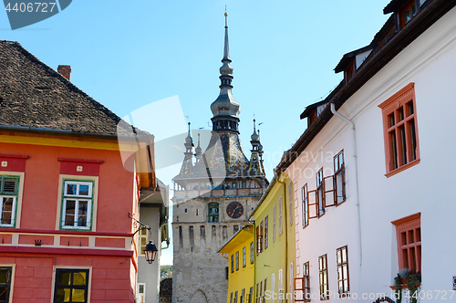 Image of Sighisoara Clock Tower, Romania