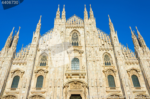 Image of Milan Cathedral (Duomo Milano). Italy