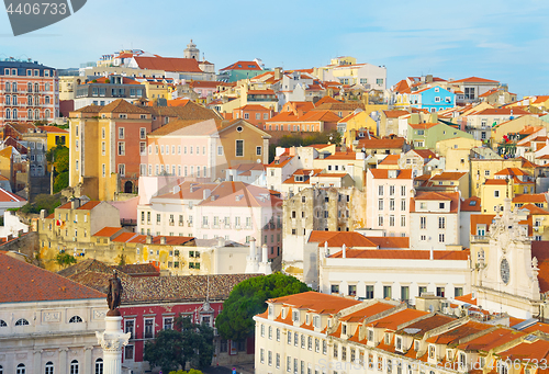 Image of Lisbon Old Town architecture, Portugal