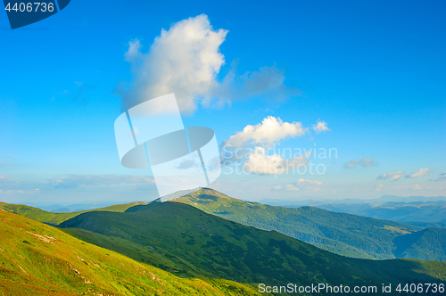Image of Majestic Carpathians mountains