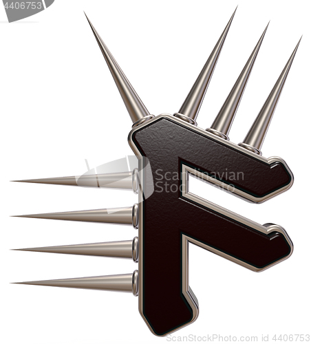 Image of rune with spikes