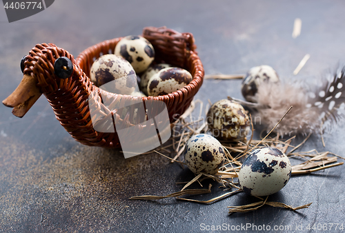 Image of quail eggs 
