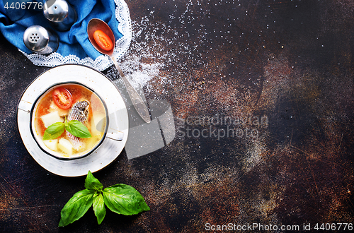 Image of fish soup