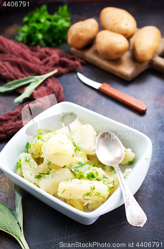 Image of boiled potato