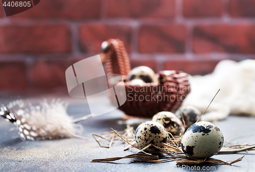 Image of quail eggs 