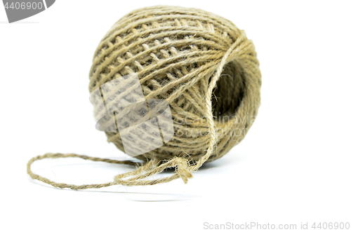 Image of Linen string isolated