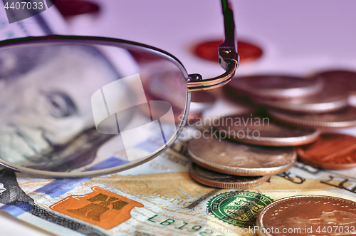Image of Money and glasses