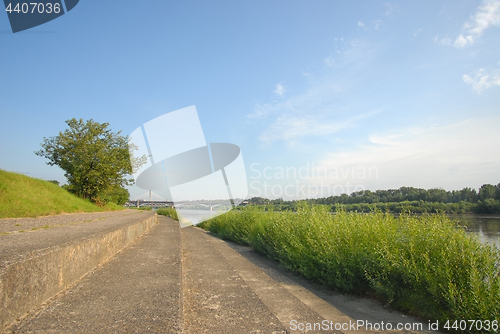 Image of Vistula in Warsaw