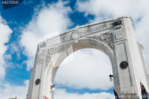 Image of Bridge of Remembrance at day