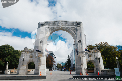 Image of Bridge of Remembrance at day