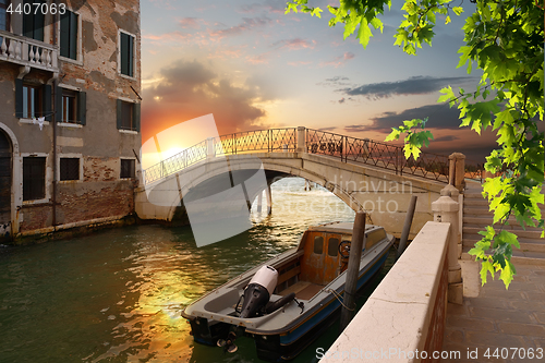 Image of Old bridge in Venice